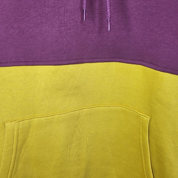 NWT Levi's Men's Hoodie - Gold & Maroon -Relaxed‎ Fit - XXL Long Sleeve Pullover - Picture 3 of 16